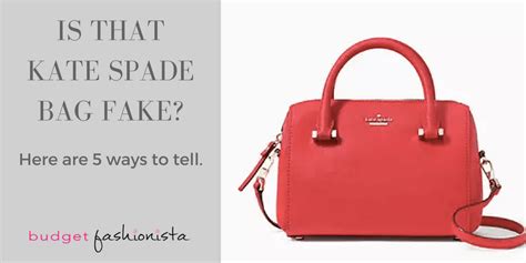 how to tell if kate spade bag is fake|surprise kate spade real.